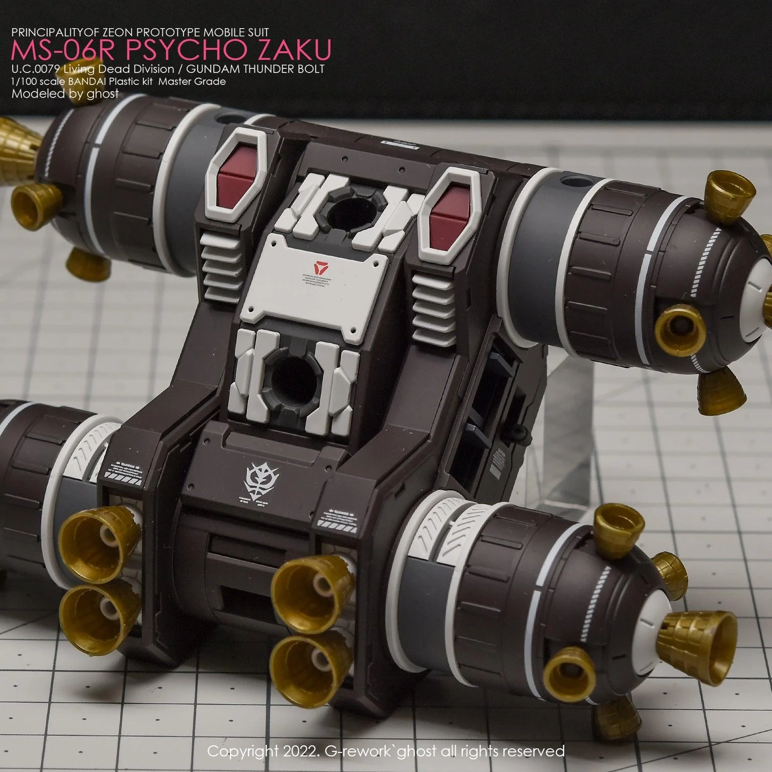 G-Rework [MG] PSYCHO ZAKU [THUNDER BOLT Ver.] - Image 21