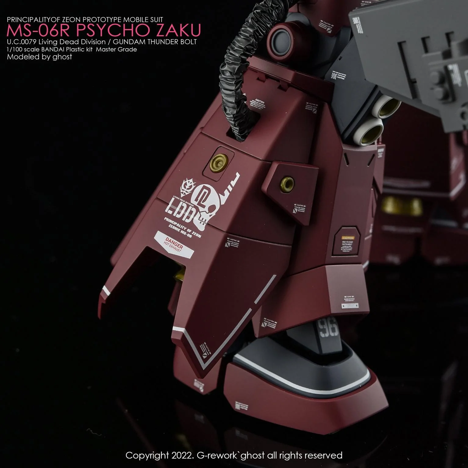 G-Rework [MG] PSYCHO ZAKU [THUNDER BOLT Ver.] - Image 27