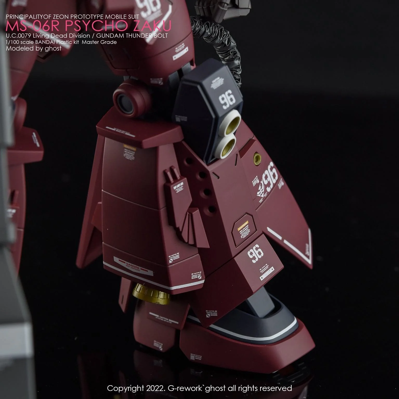 G-Rework [MG] PSYCHO ZAKU [THUNDER BOLT Ver.] - Image 28
