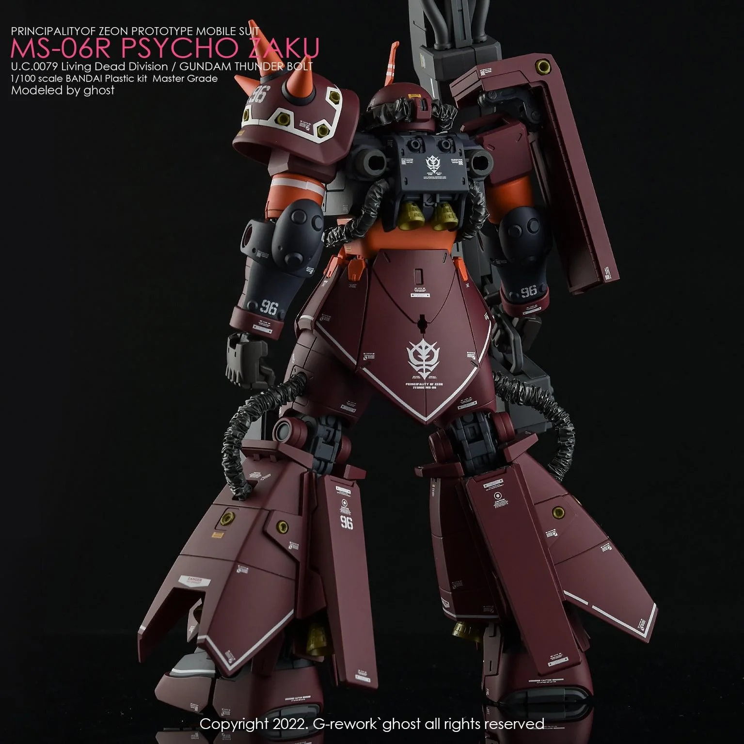 G-Rework [MG] PSYCHO ZAKU [THUNDER BOLT Ver.] - Image 32