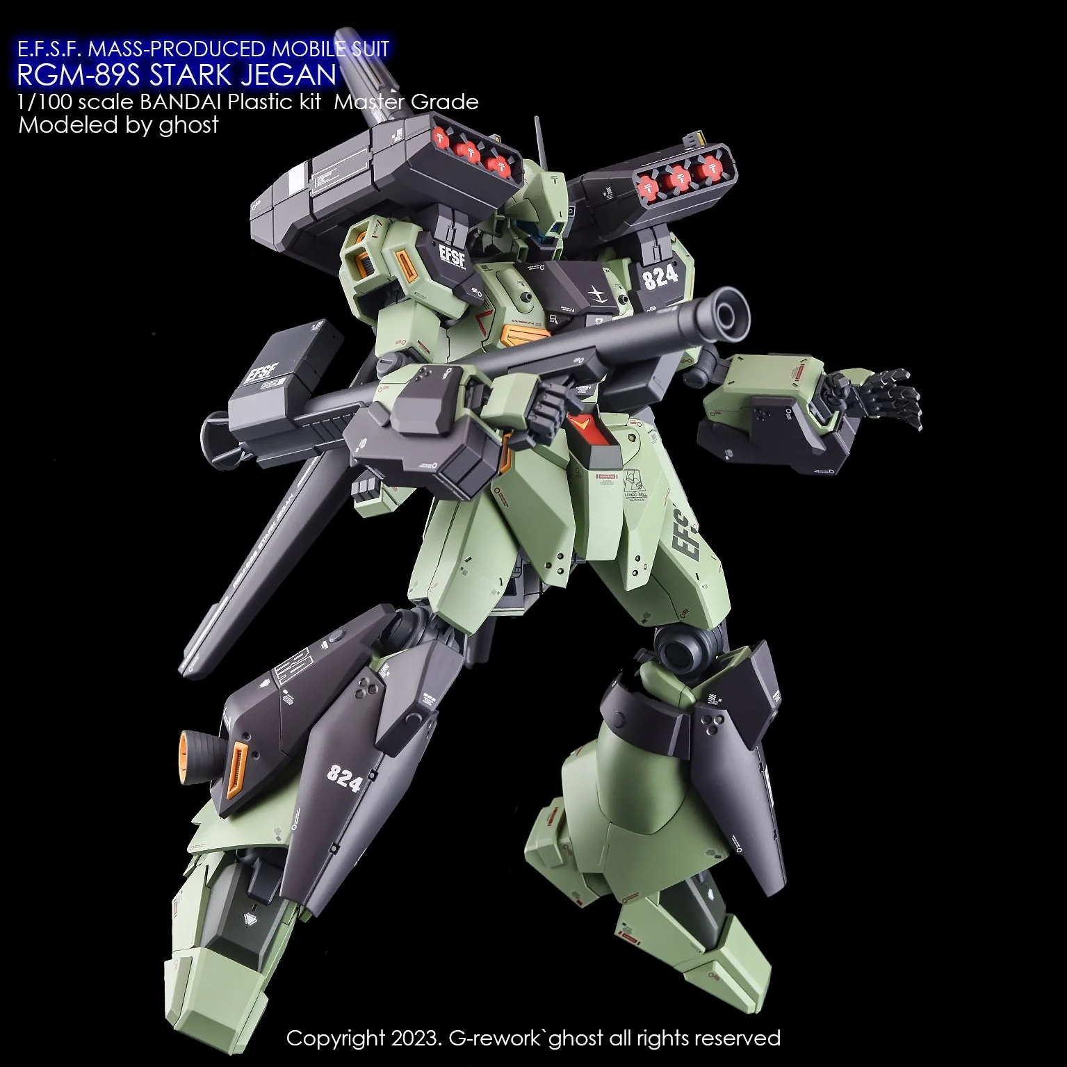 G-Rework [MG] RGM-89S STARK JEGAN - Image 4