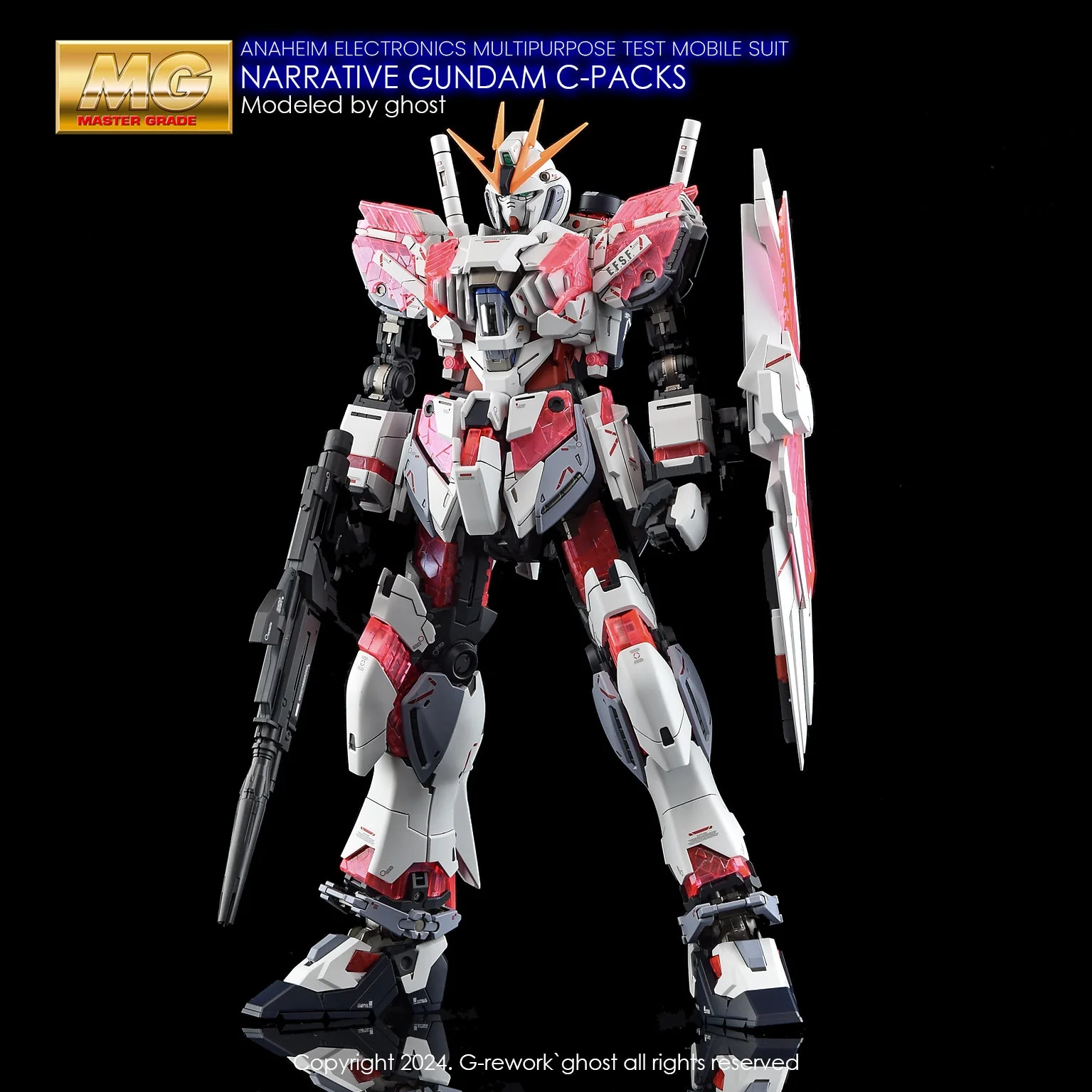 G-Rework [MG] RX-9/C NARRATIVE GUNDAM Ver.Ka - Image 3