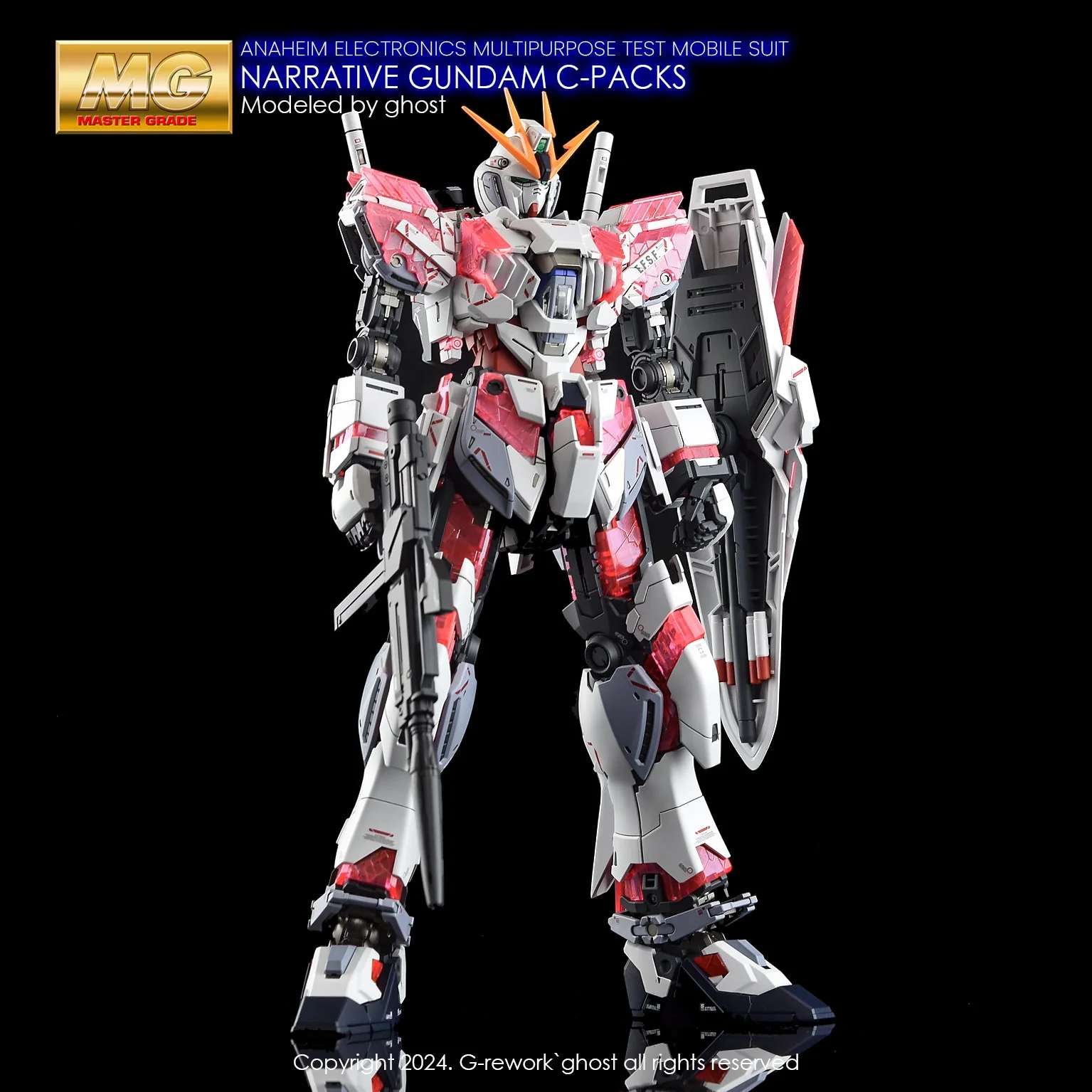 G-Rework [MG] RX-9/C NARRATIVE GUNDAM Ver.Ka - Image 4