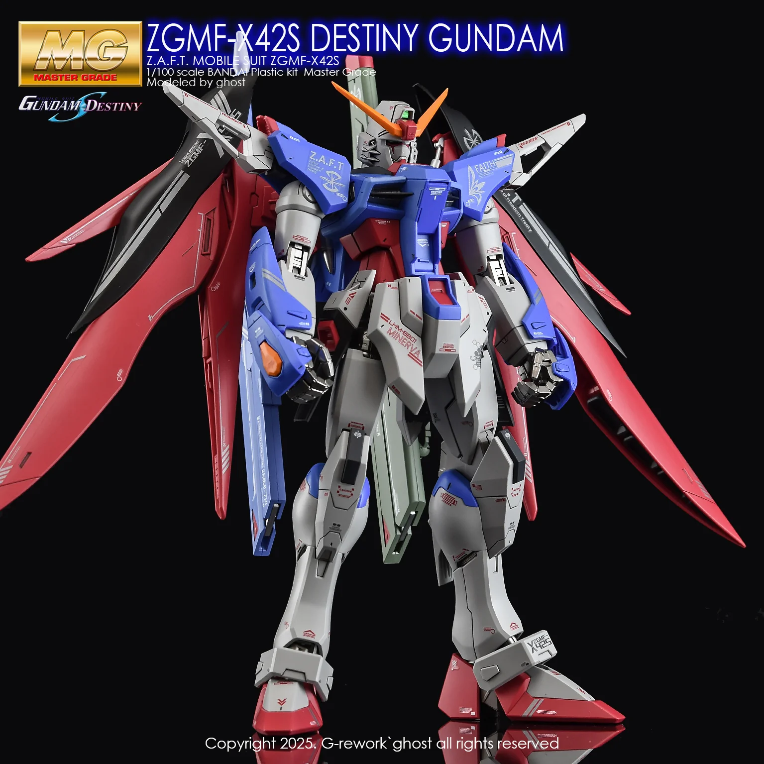 G-Rework [MG] [SEED] DESTINY GUNDAM - Image 15