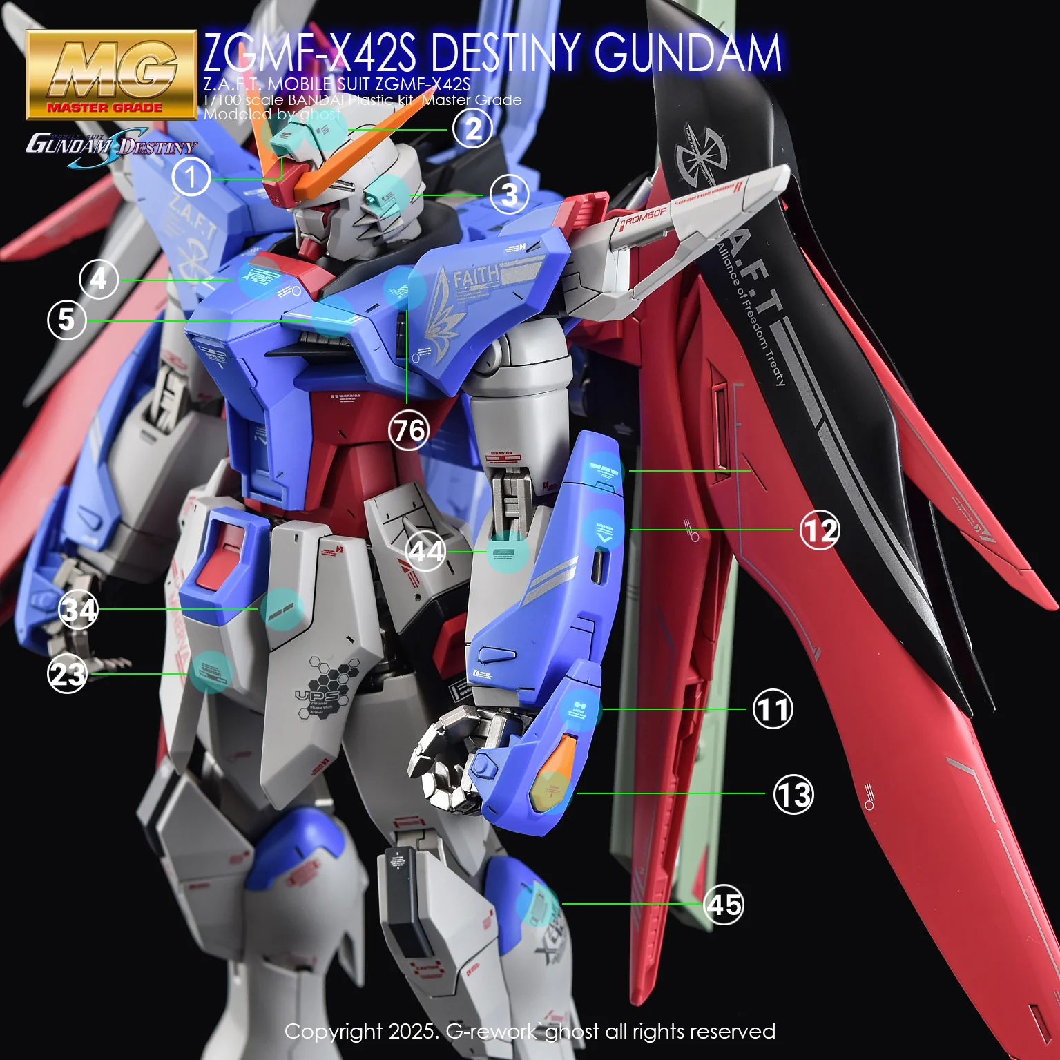 G-Rework [MG] [SEED] DESTINY GUNDAM - Image 22