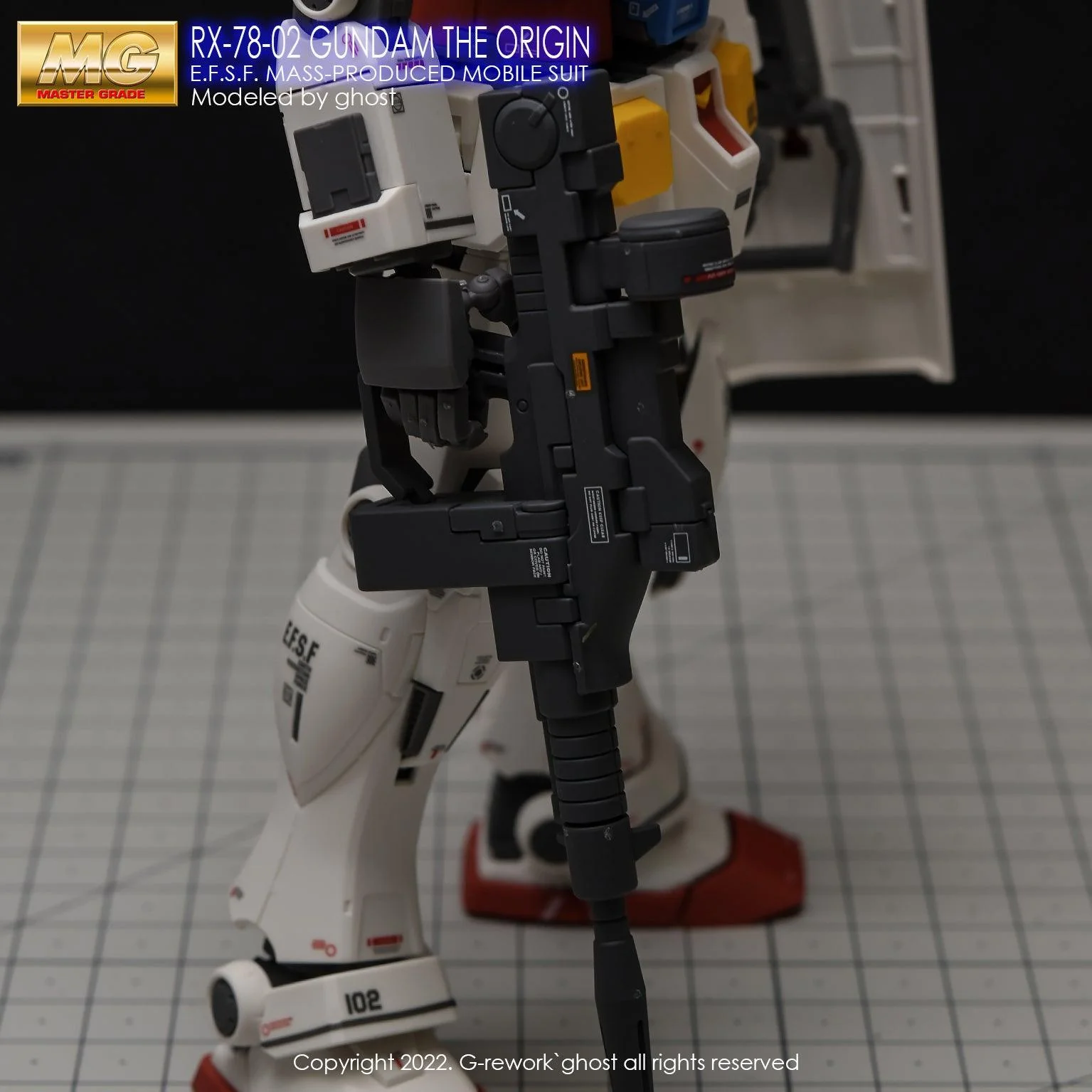 G-Rework [MG] THE ORIGIN GUNDAM (decal v2.0) - Image 11