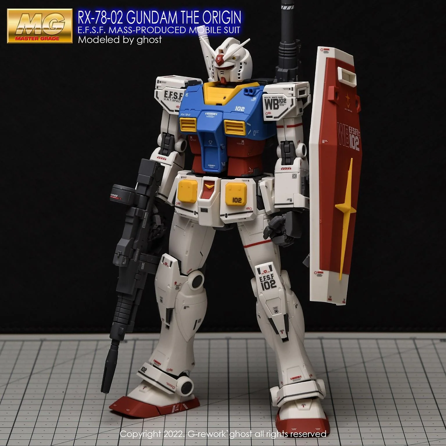 G-Rework [MG] THE ORIGIN GUNDAM (decal v2.0) - Image 3