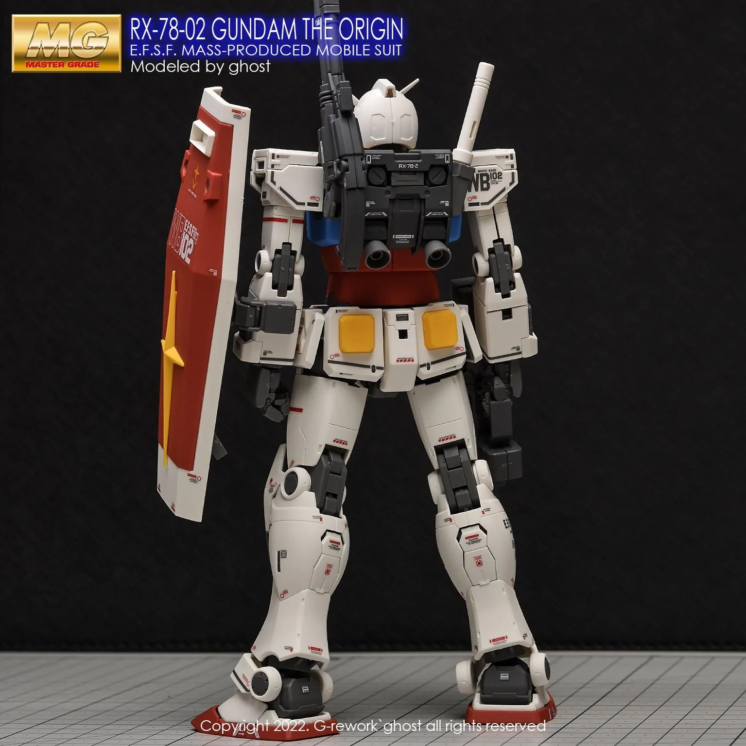 G-Rework [MG] THE ORIGIN GUNDAM (decal v2.0) - Image 4