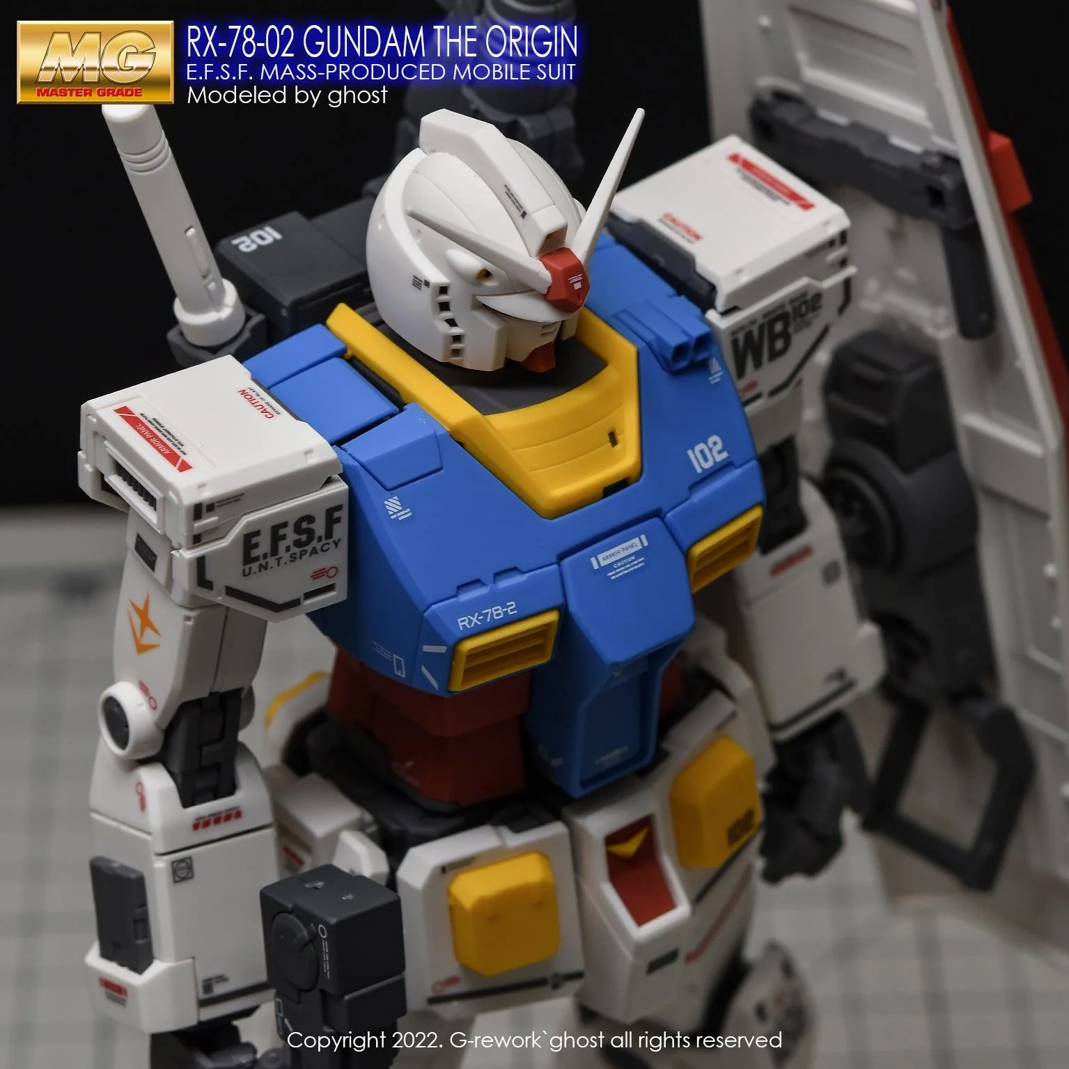 G-Rework [MG] THE ORIGIN GUNDAM (decal v2.0) - Image 6