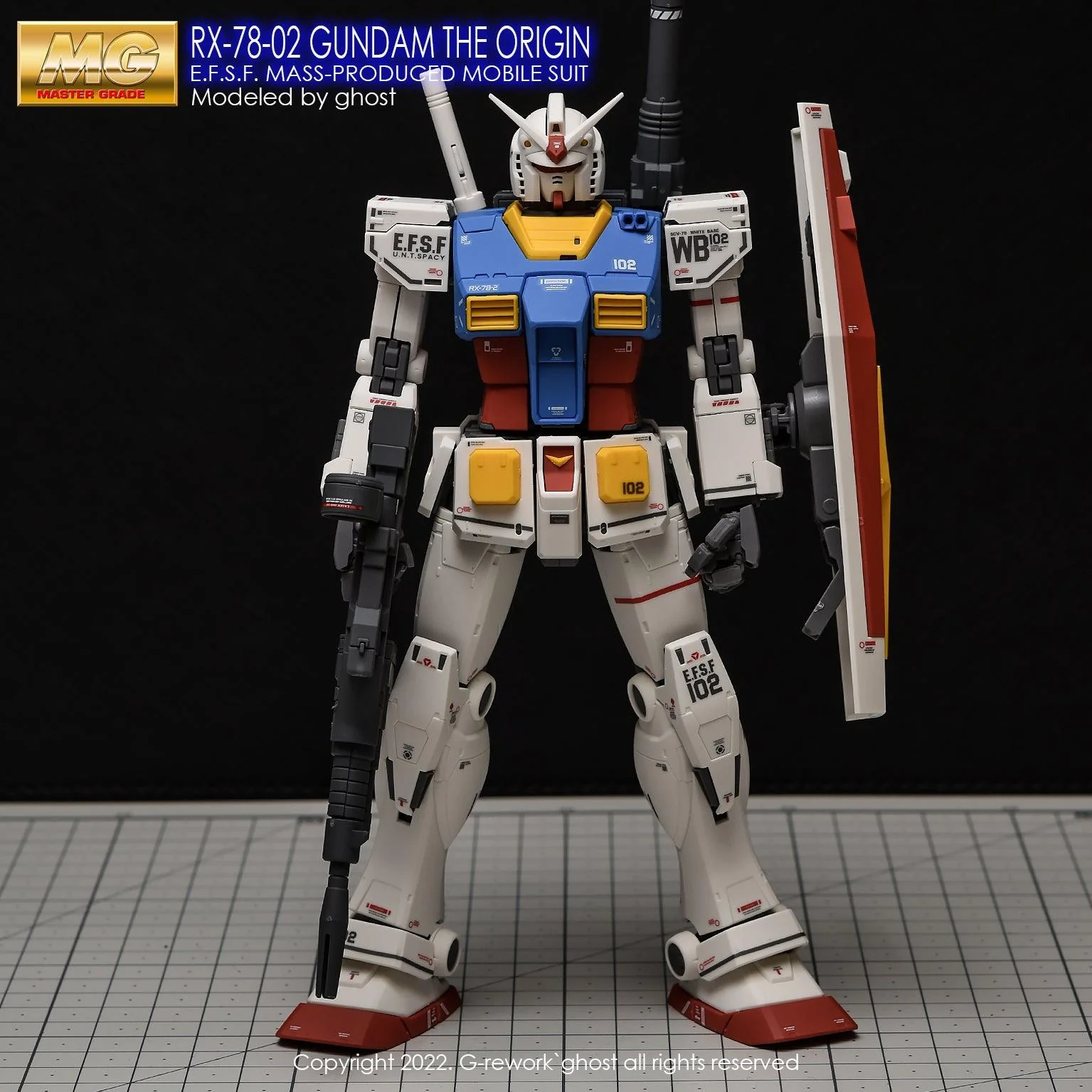 G-Rework [MG] THE ORIGIN GUNDAM (decal v2.0) - Image 7