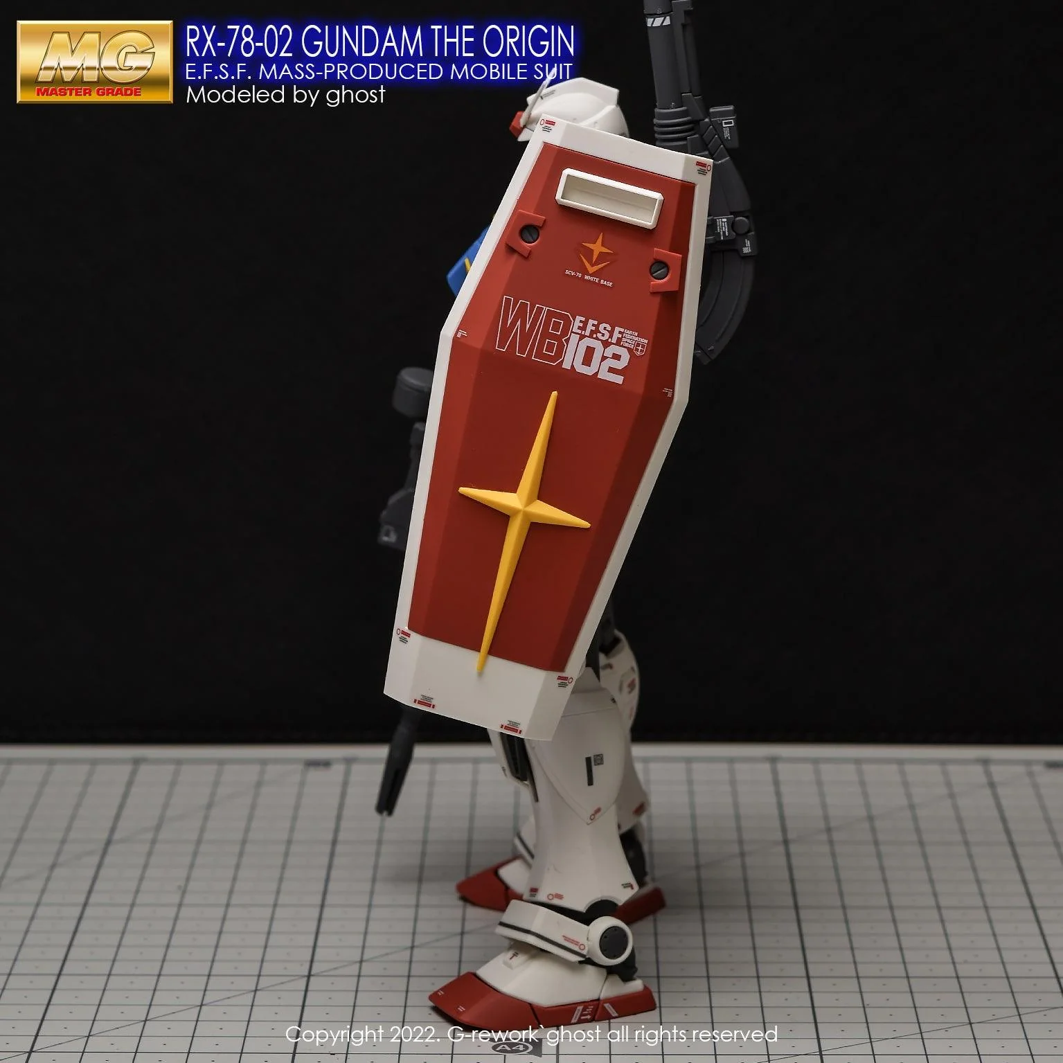 G-Rework [MG] THE ORIGIN GUNDAM (decal v2.0) - Image 8