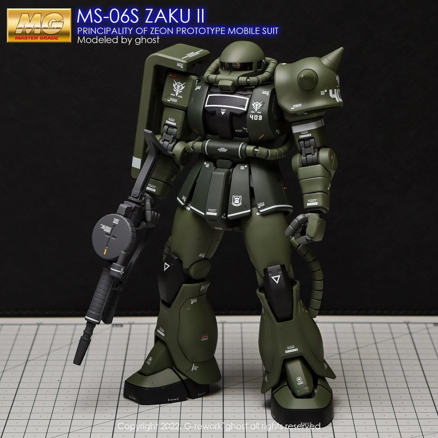 G-Rework [MG] ZAKU2 2.0 (decal v2.0) - Image 10