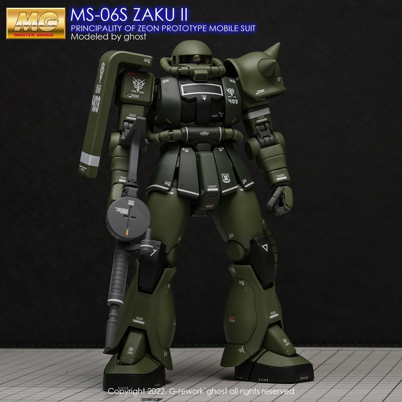 G-Rework [MG] ZAKU2 2.0 (decal v2.0) - Image 11