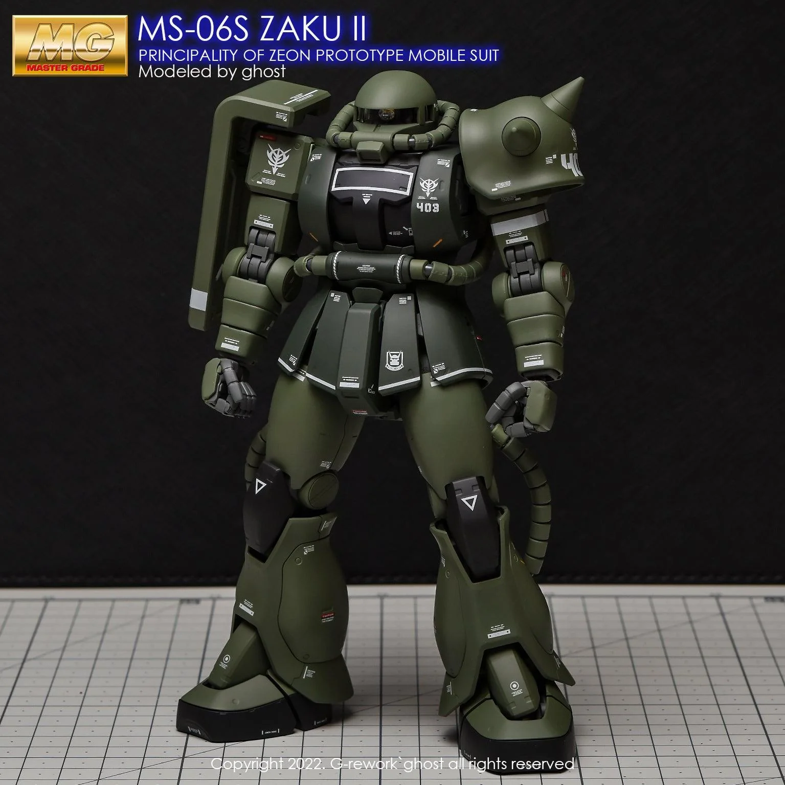 G-Rework [MG] ZAKU2 2.0 (decal v2.0) - Image 3