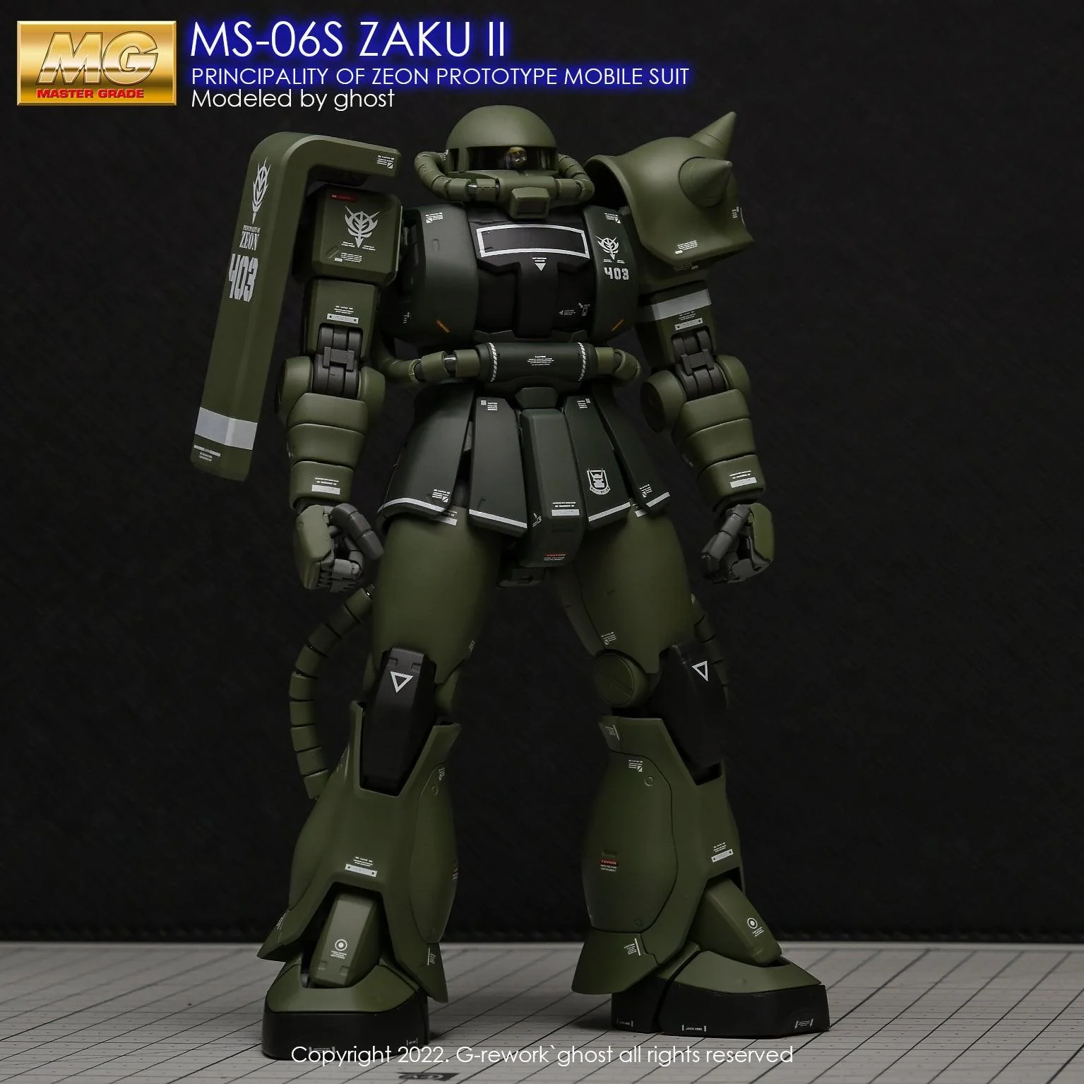 G-Rework [MG] ZAKU2 2.0 (decal v2.0) - Image 4