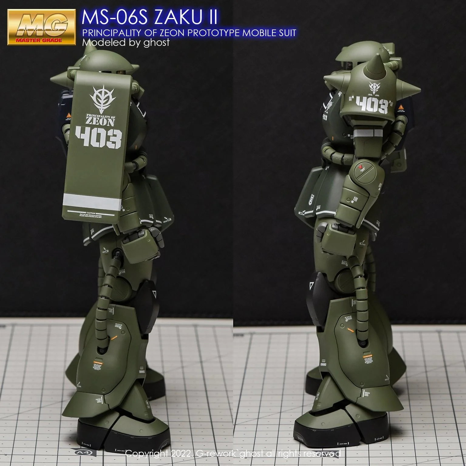 G-Rework [MG] ZAKU2 2.0 (decal v2.0) - Image 5