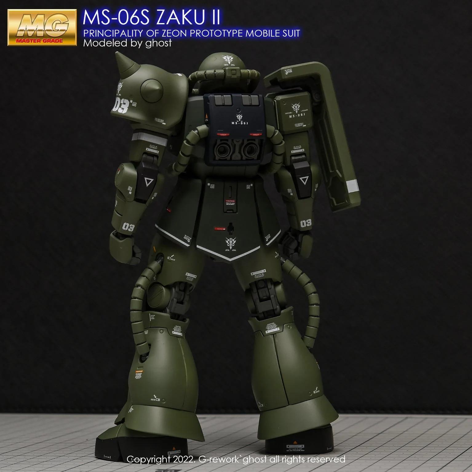 G-Rework [MG] ZAKU2 2.0 (decal v2.0) - Image 6