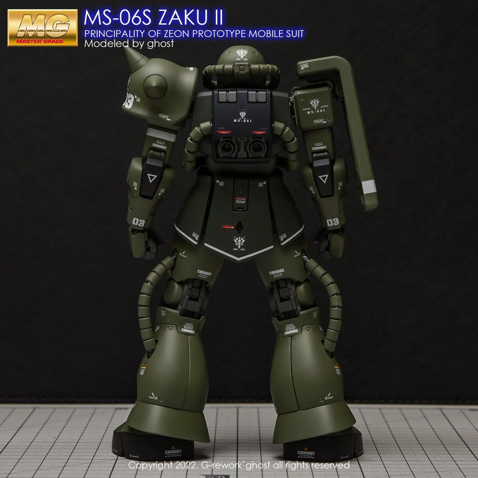 G-Rework [MG] ZAKU2 2.0 (decal v2.0) - Image 7