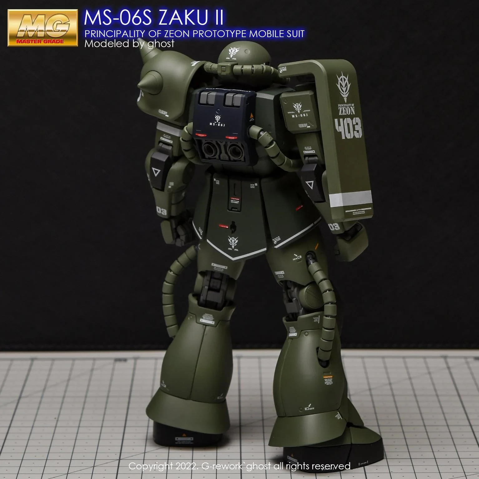 G-Rework [MG] ZAKU2 2.0 (decal v2.0) - Image 8