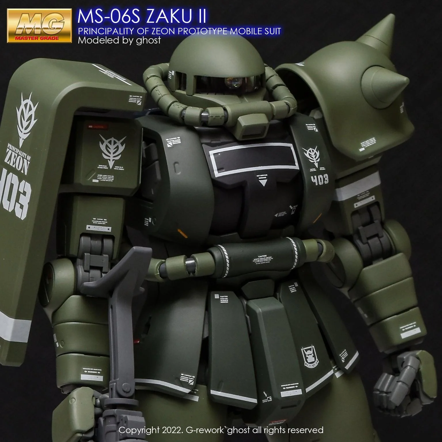 G-Rework [MG] ZAKU2 2.0 (decal v2.0) - Image 9