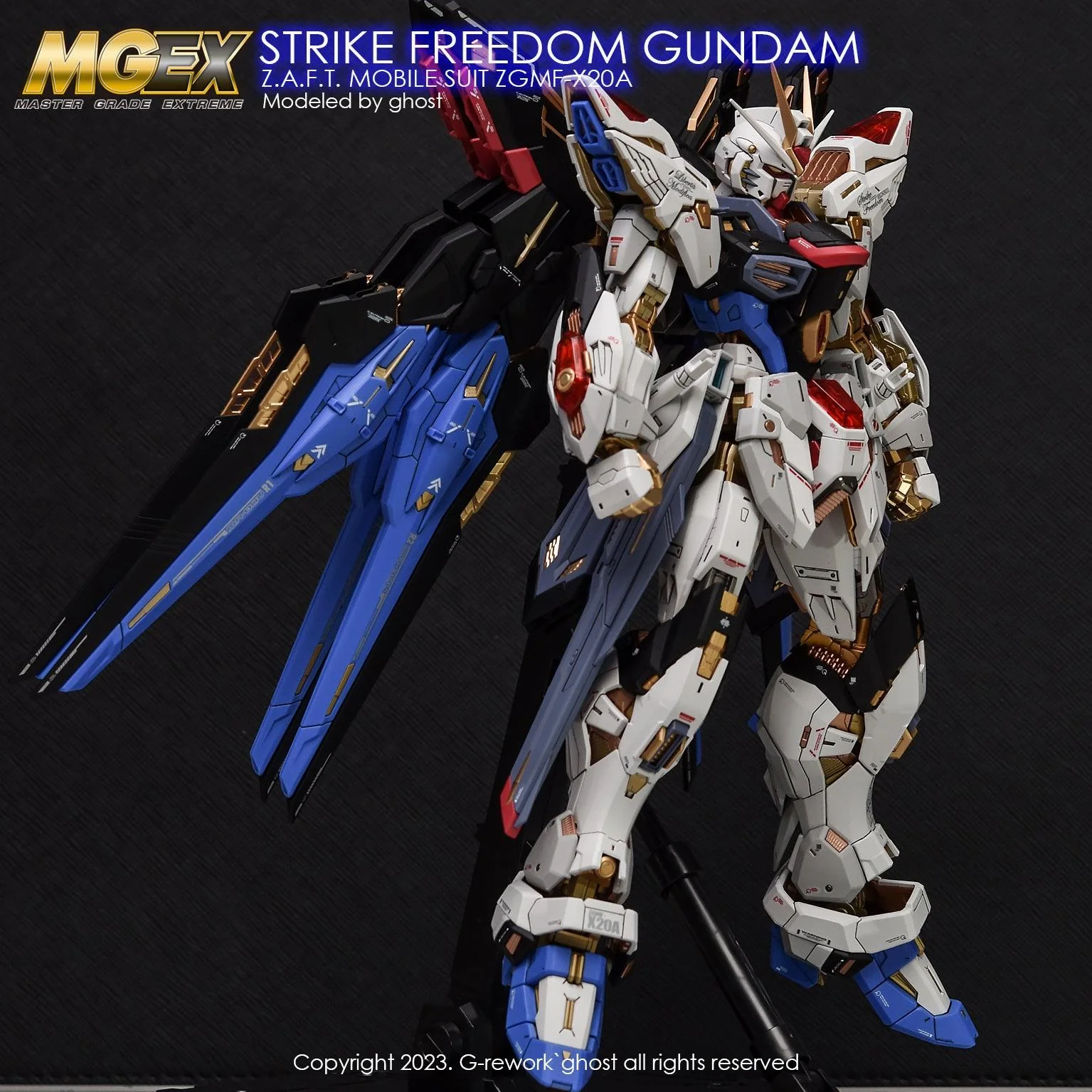 G-Rework [MGEX] STRIKE FREEDOM GUNDAM - Image 6