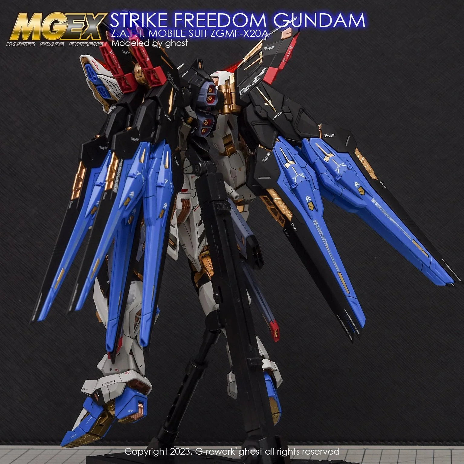 G-Rework [MGEX] STRIKE FREEDOM GUNDAM - Image 8