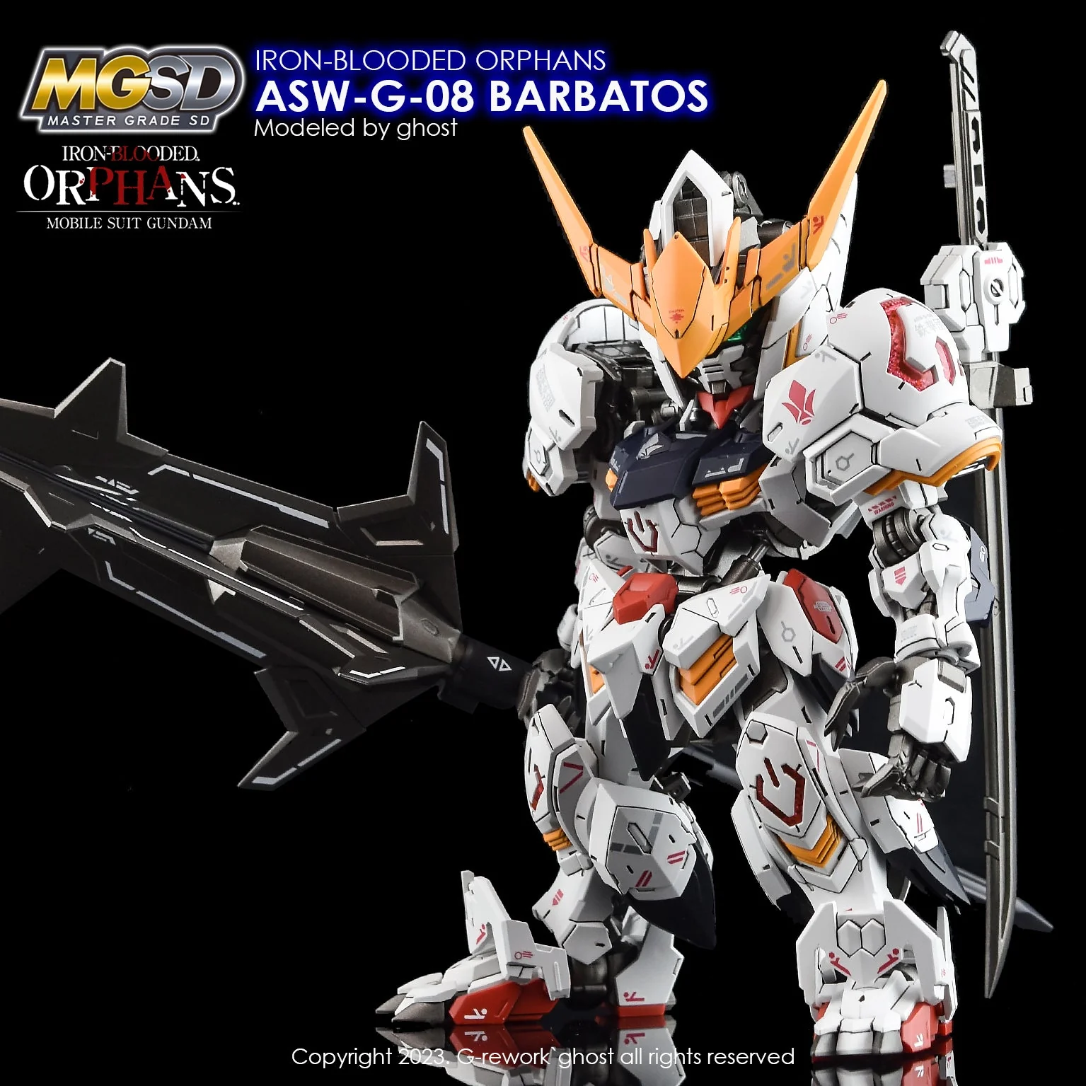G-Rework [MGSD] GUNDAM BARBATOS - Image 3