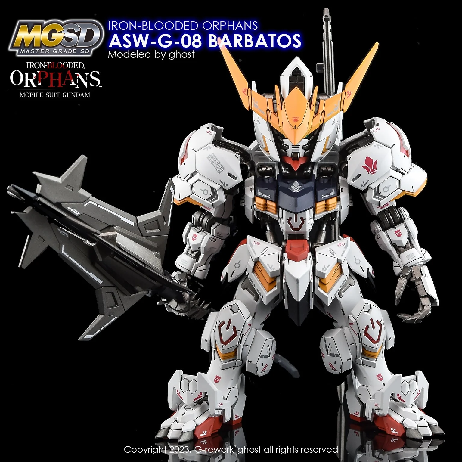 G-Rework [MGSD] GUNDAM BARBATOS - Image 4