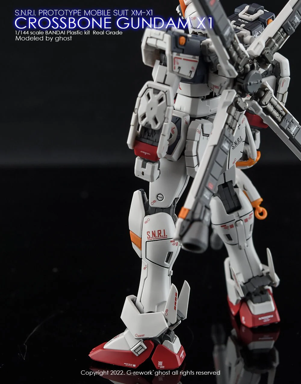 G-Rework [RG] CROSSBONE GUNDAM X1 - Image 12