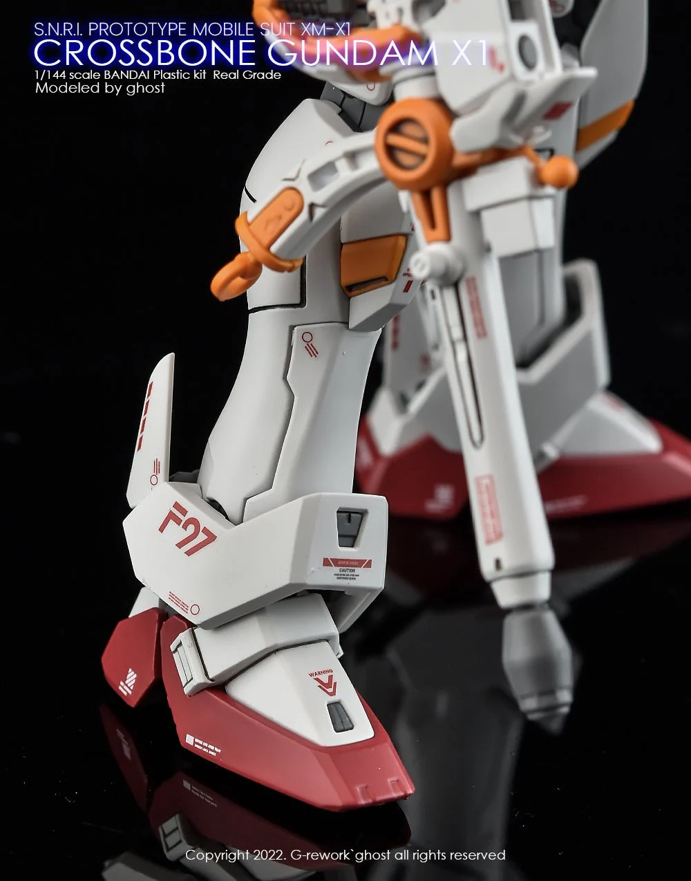 G-Rework [RG] CROSSBONE GUNDAM X1 - Image 16