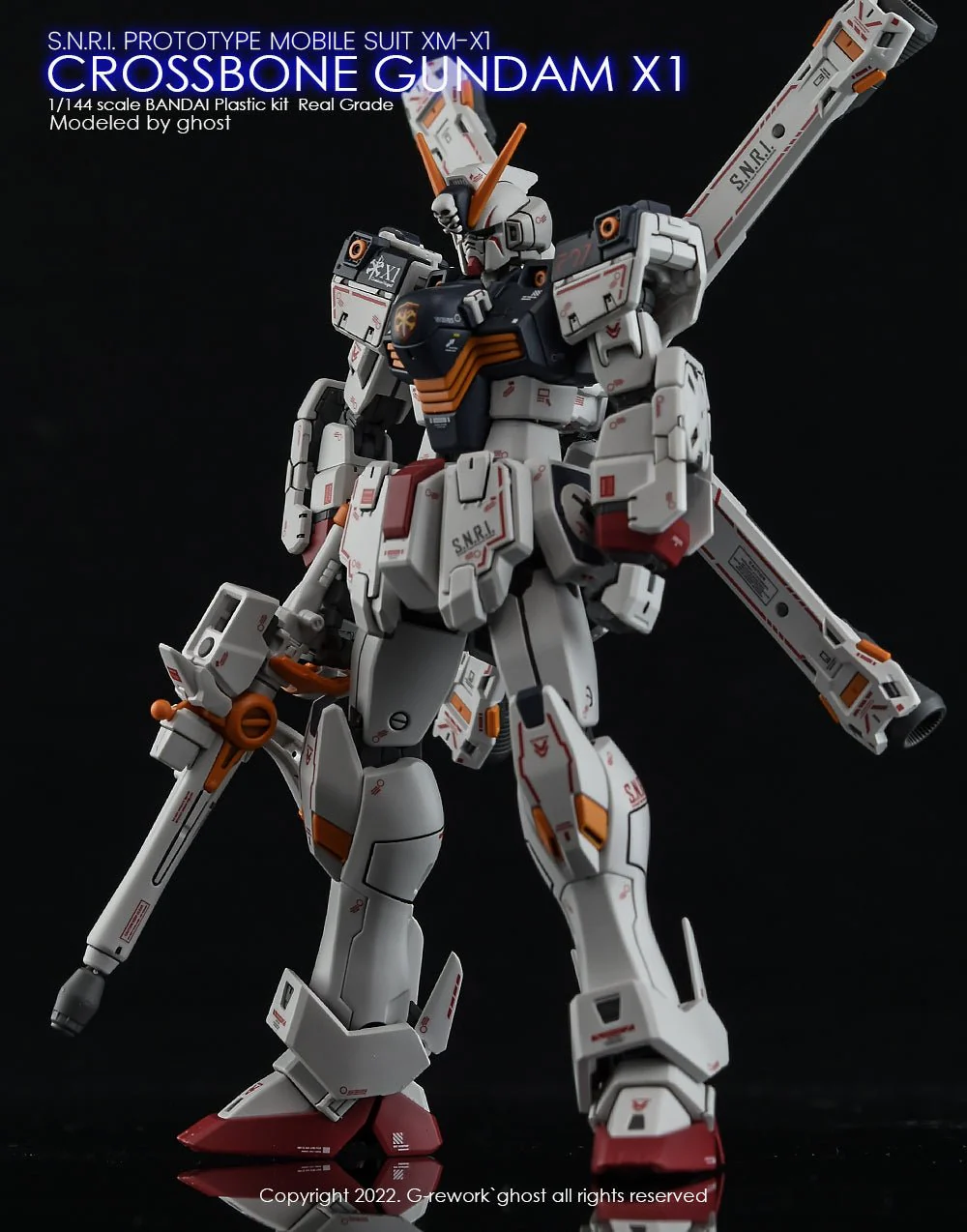G-Rework [RG] CROSSBONE GUNDAM X1 - Image 19