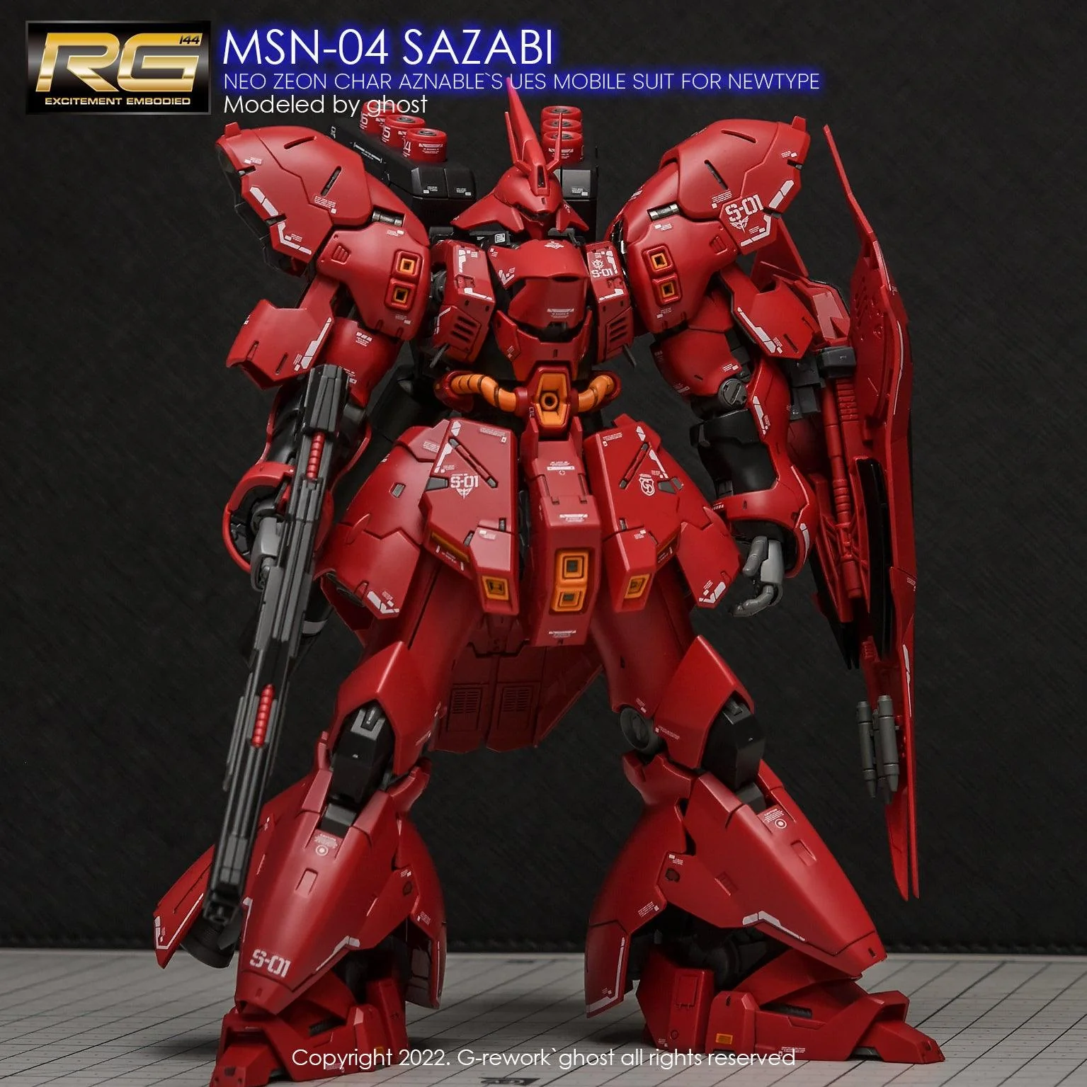 G-Rework [RG] MSN-04 SAZABI (decal v2.0) - Image 12