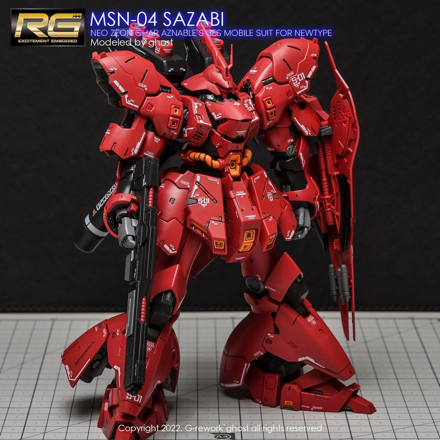 G-Rework [RG] MSN-04 SAZABI (decal v2.0) - Image 13