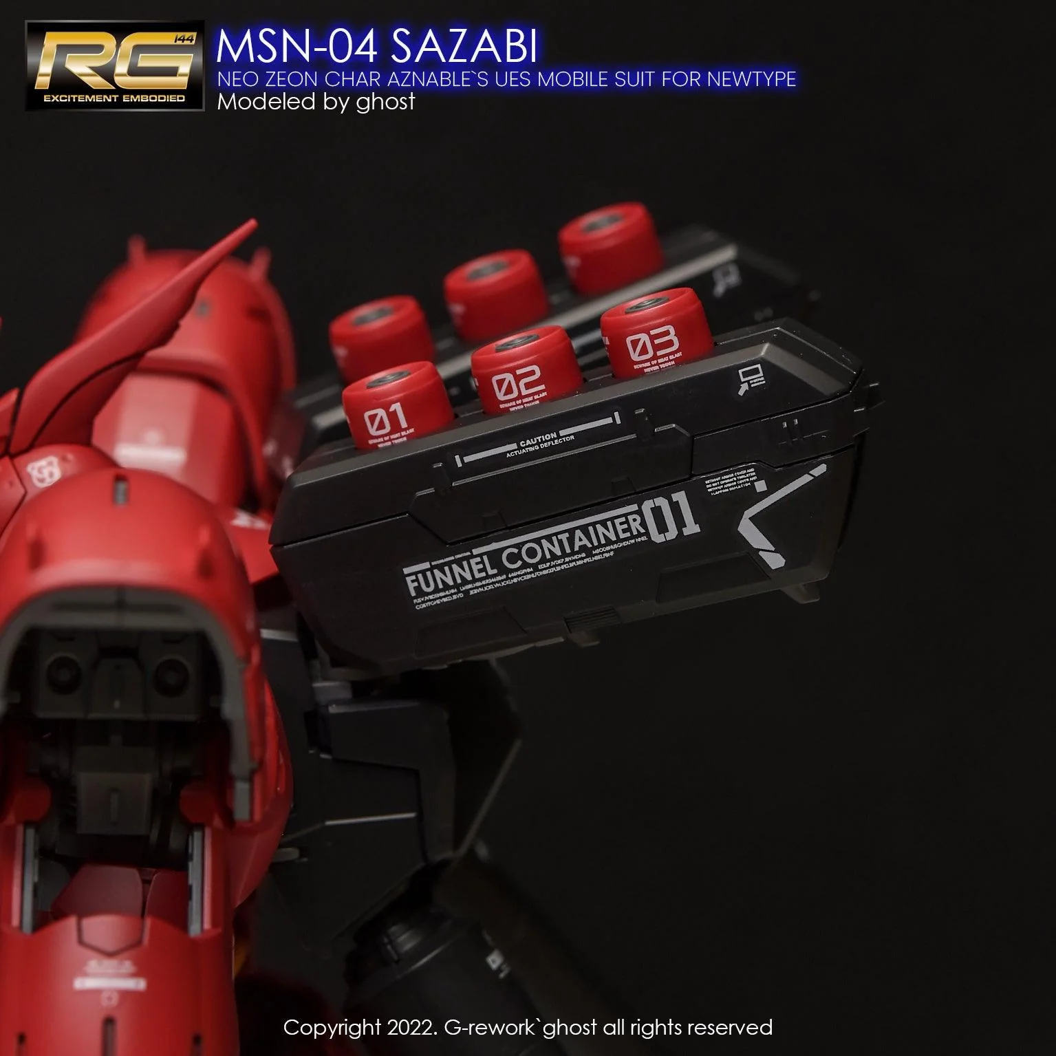 G-Rework [RG] MSN-04 SAZABI (decal v2.0) - Image 7