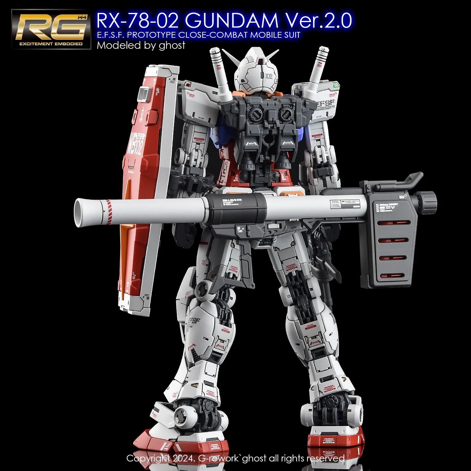 G-Rework [RG] RX-78-2 GUNDAM Ver.2.0 - Image 10