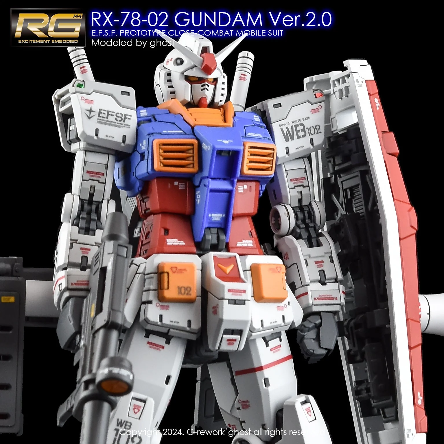 G-Rework [RG] RX-78-2 GUNDAM Ver.2.0 - Image 14