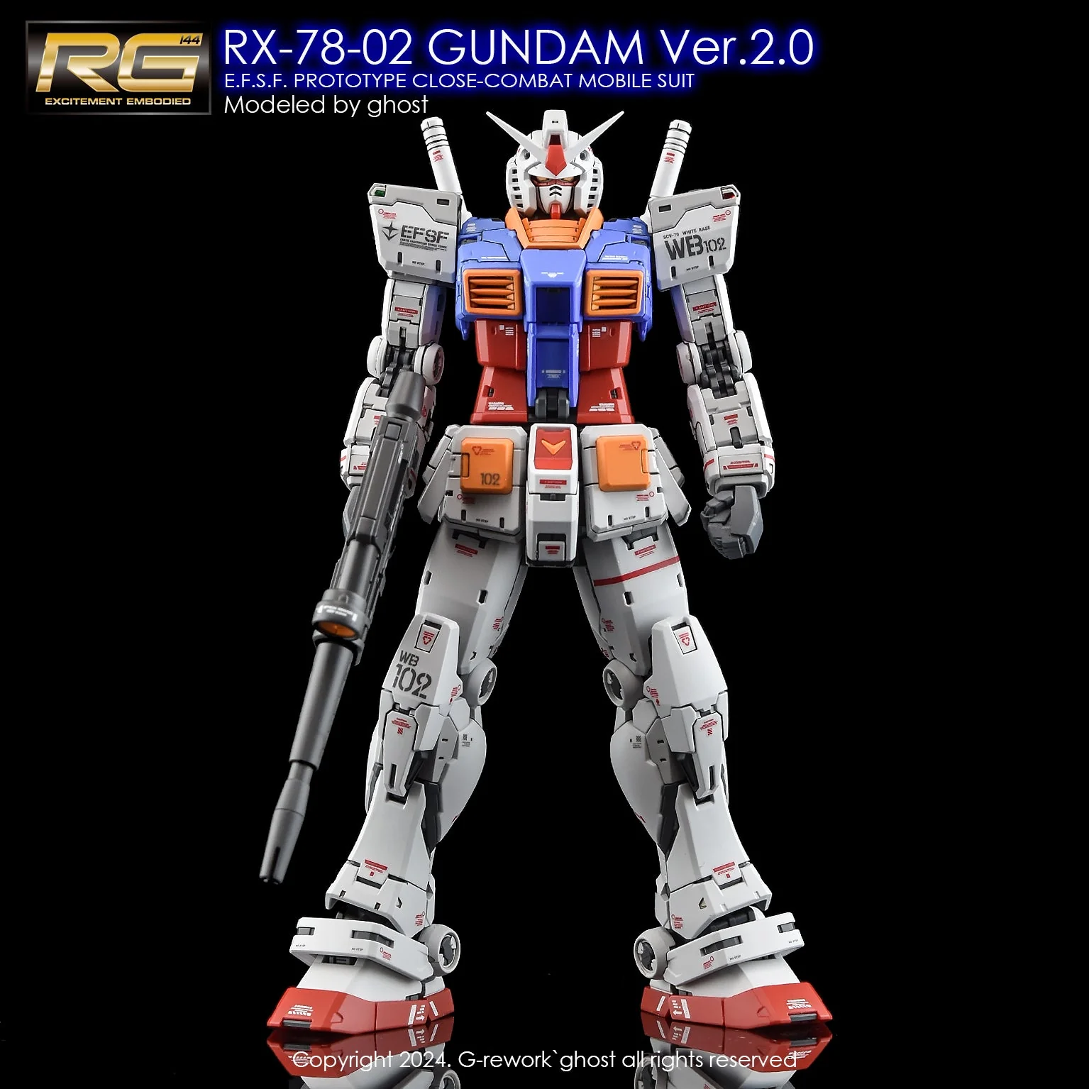 G-Rework [RG] RX-78-2 GUNDAM Ver.2.0 - Image 16