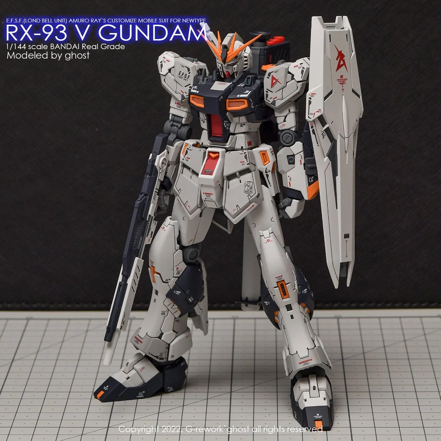 G-Rework [RG] RX-93 V GUNDAM (decal v2.0) - Image 12