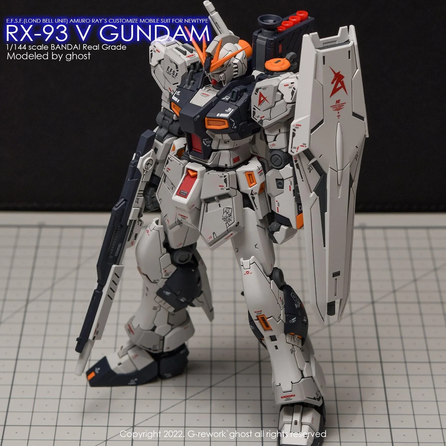 G-Rework [RG] RX-93 V GUNDAM (decal v2.0) - Image 13