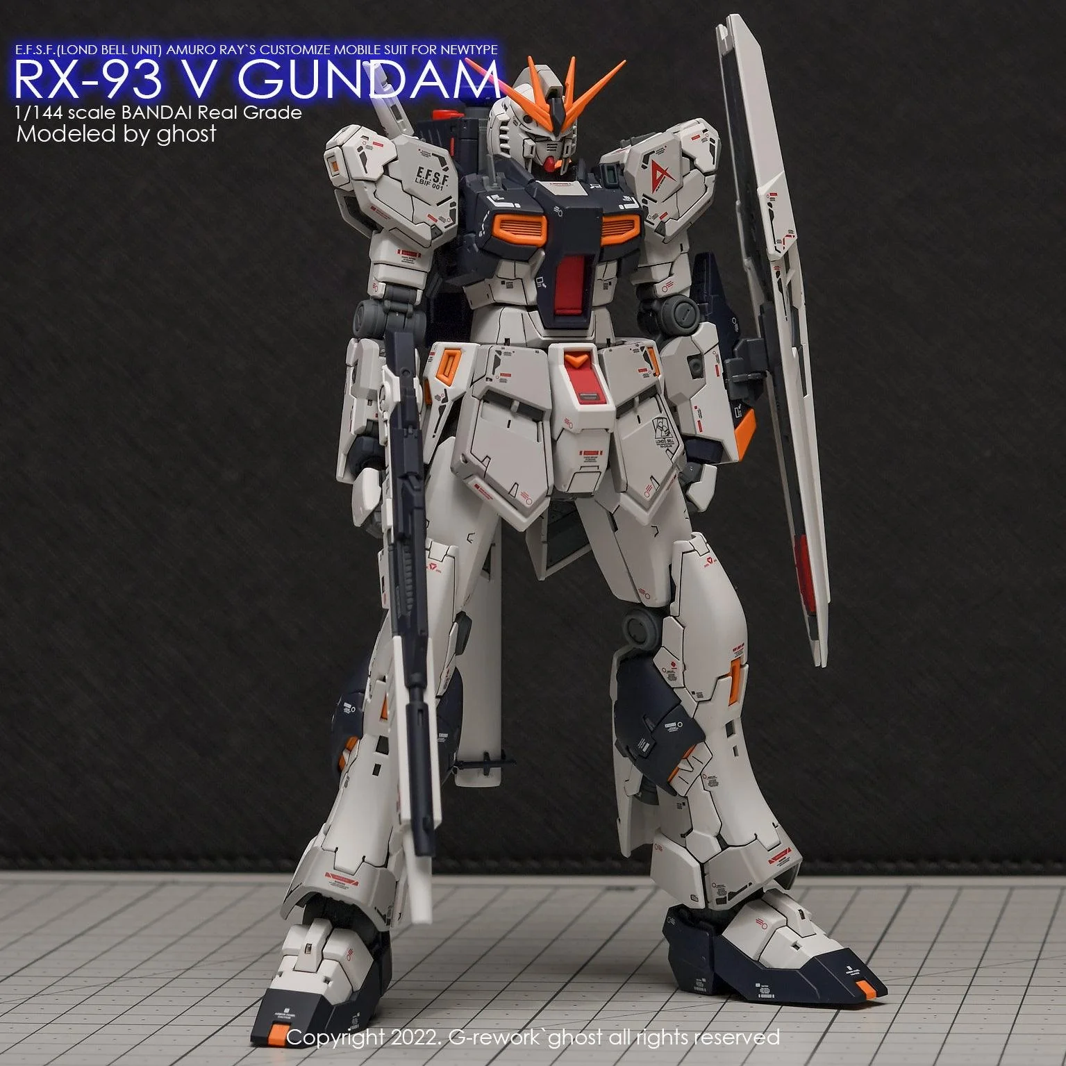 G-Rework [RG] RX-93 V GUNDAM (decal v2.0) - Image 14