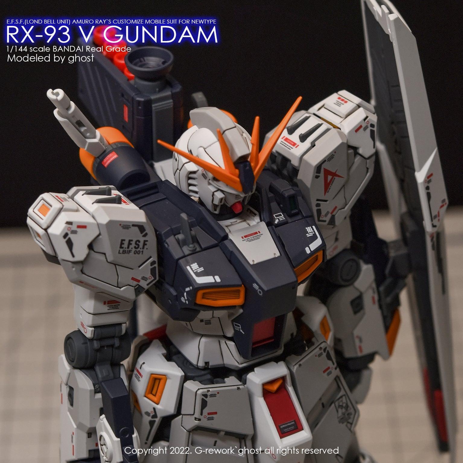 G-Rework [RG] RX-93 V GUNDAM (decal v2.0) - Image 16