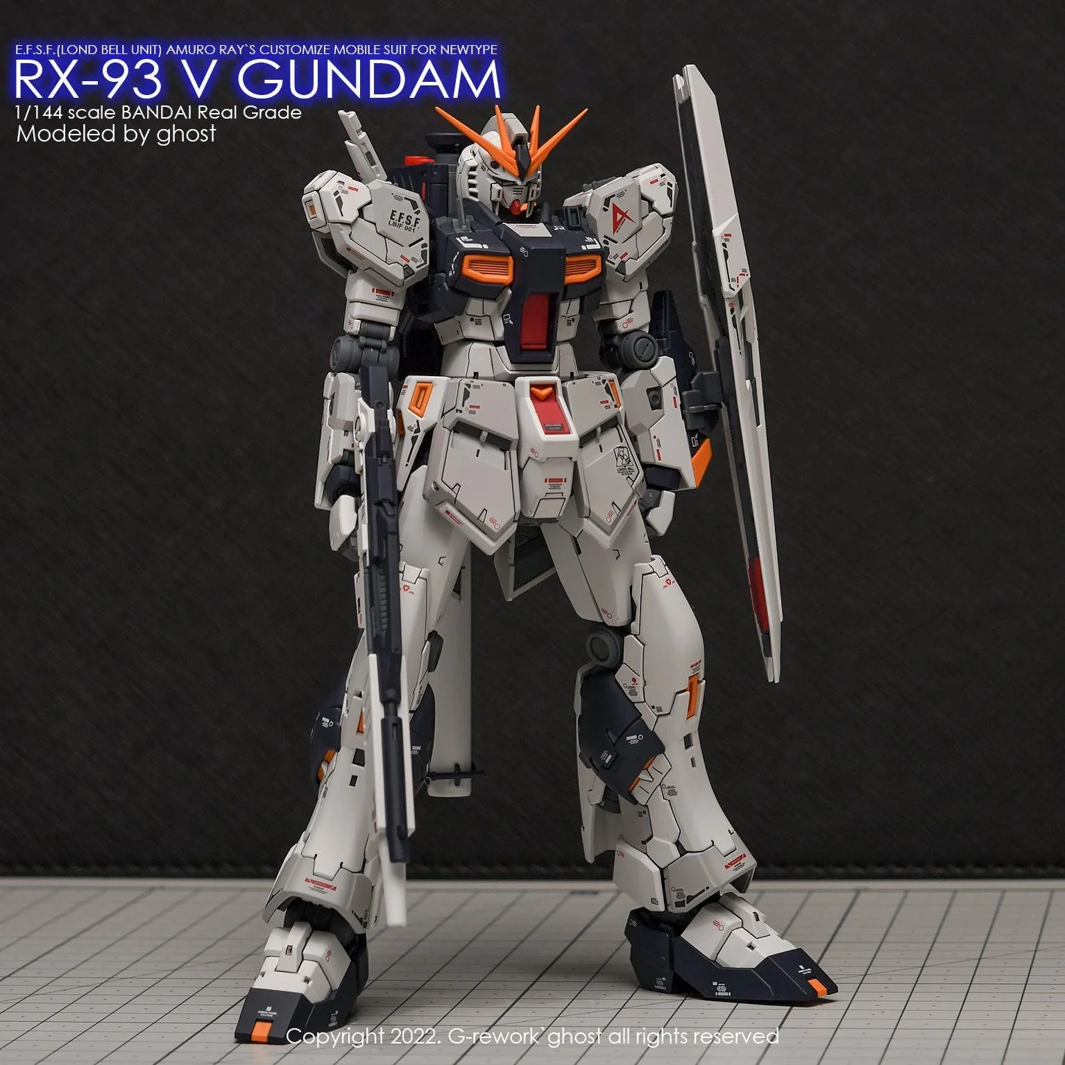 G-Rework [RG] RX-93 V GUNDAM (decal v2.0) - Image 4
