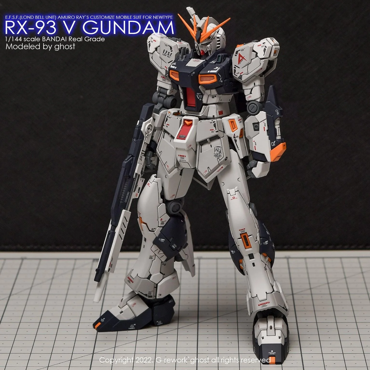 G-Rework [RG] RX-93 V GUNDAM (decal v2.0) - Image 5