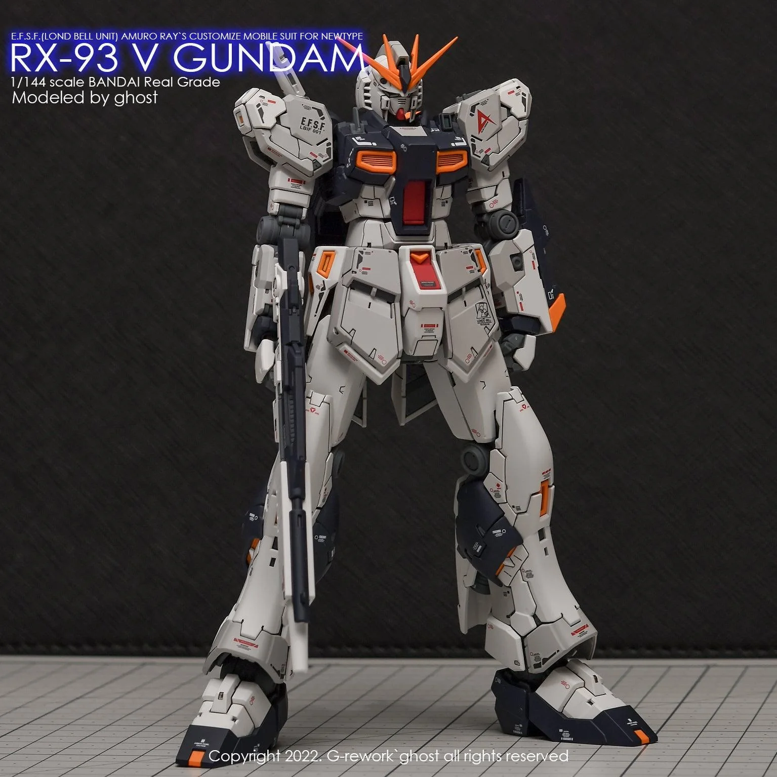 G-Rework [RG] RX-93 V GUNDAM (decal v2.0) - Image 6
