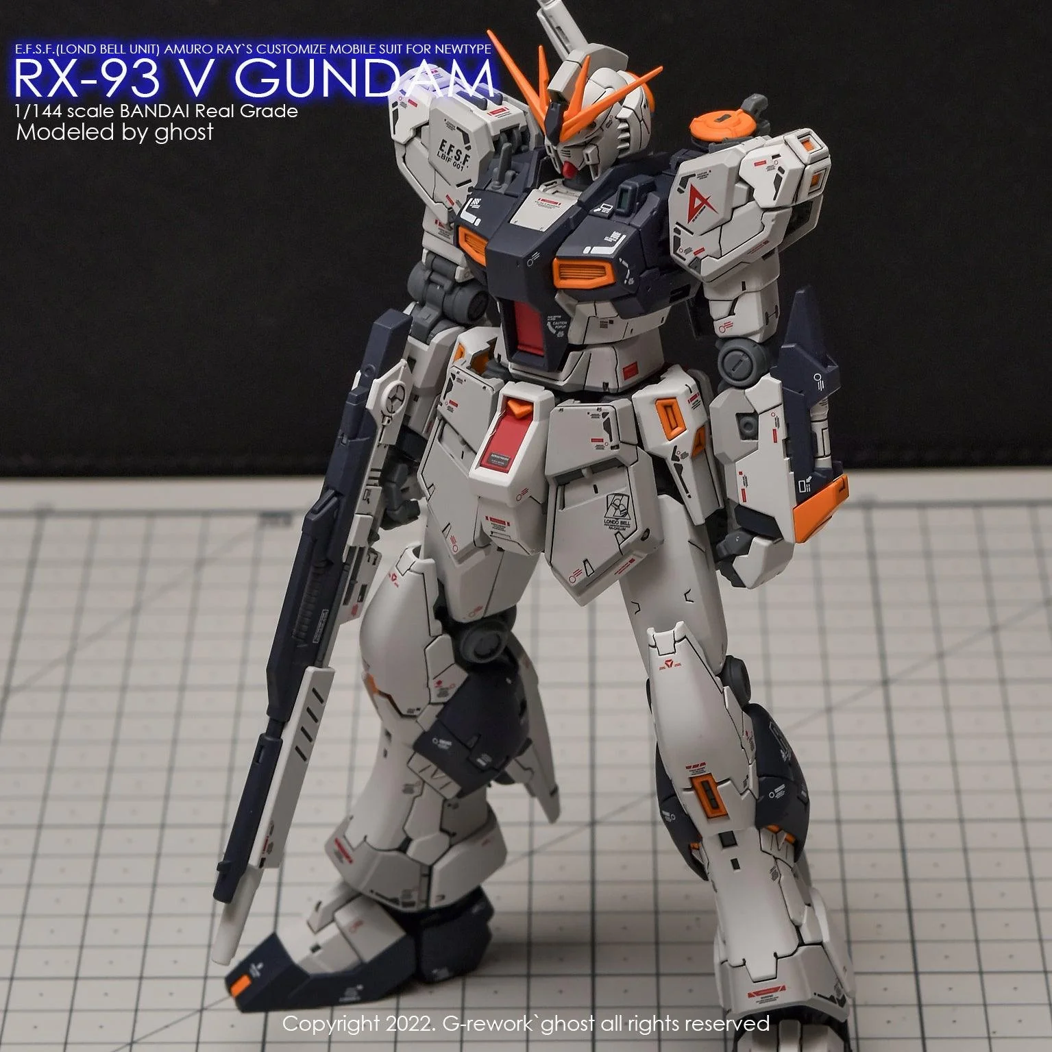 G-Rework [RG] RX-93 V GUNDAM (decal v2.0) - Image 7