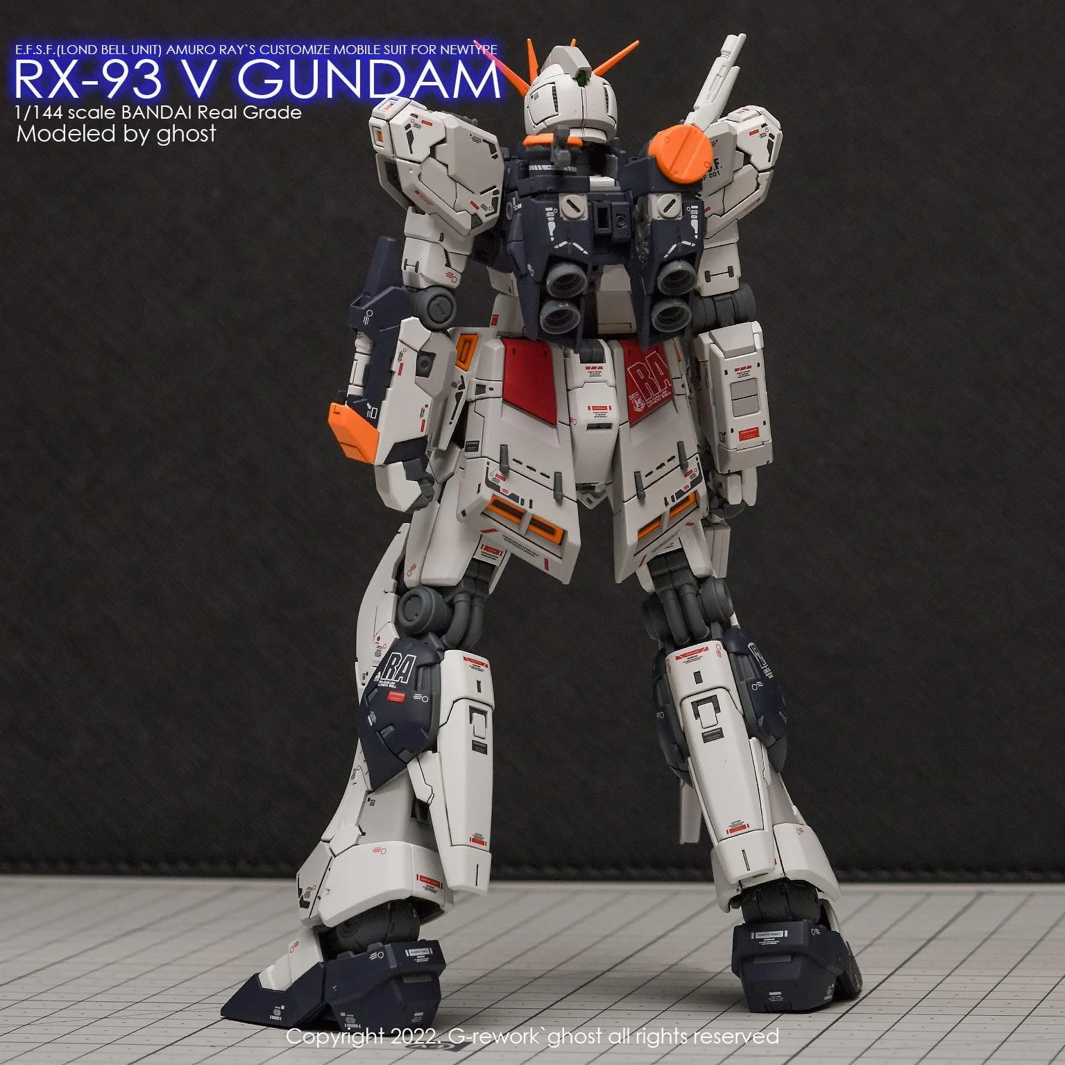 G-Rework [RG] RX-93 V GUNDAM (decal v2.0) - Image 9