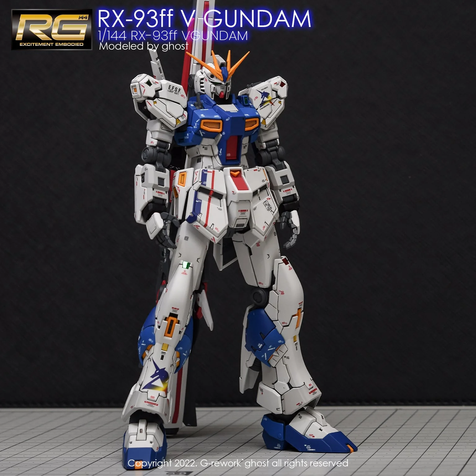 G-Rework [RG] RX-93FF V GUNDAM - Image 12