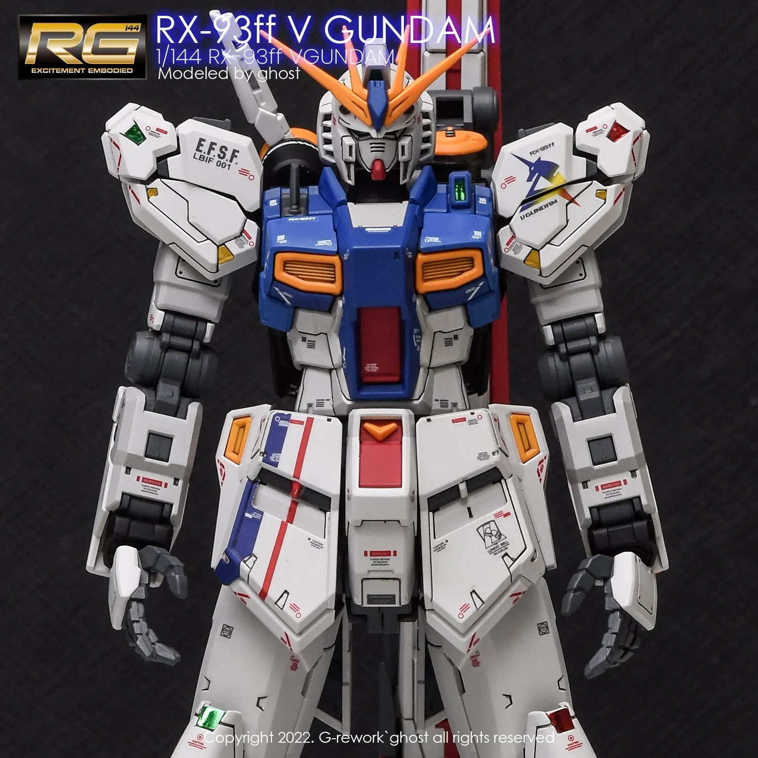 G-Rework [RG] RX-93FF V GUNDAM - Image 8