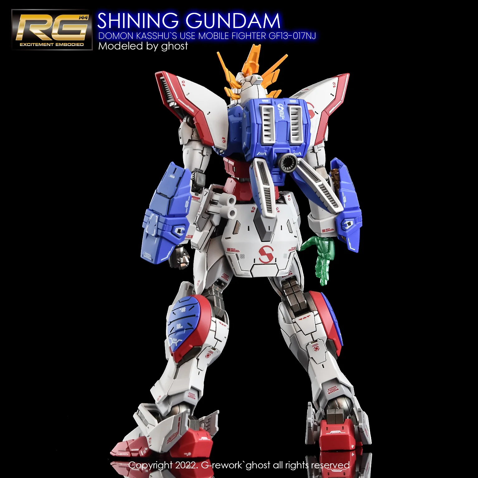G-Rework [RG] SHINING GUNDAM - Image 6