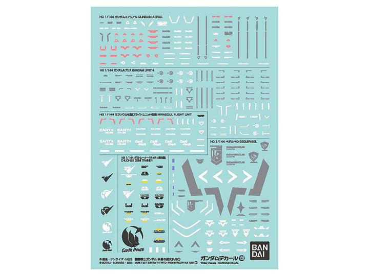 GUNDAM DECAL133 MOBILE SUIT GUNDAM THE WITCH FROM MERCURY MULTIUSE 1